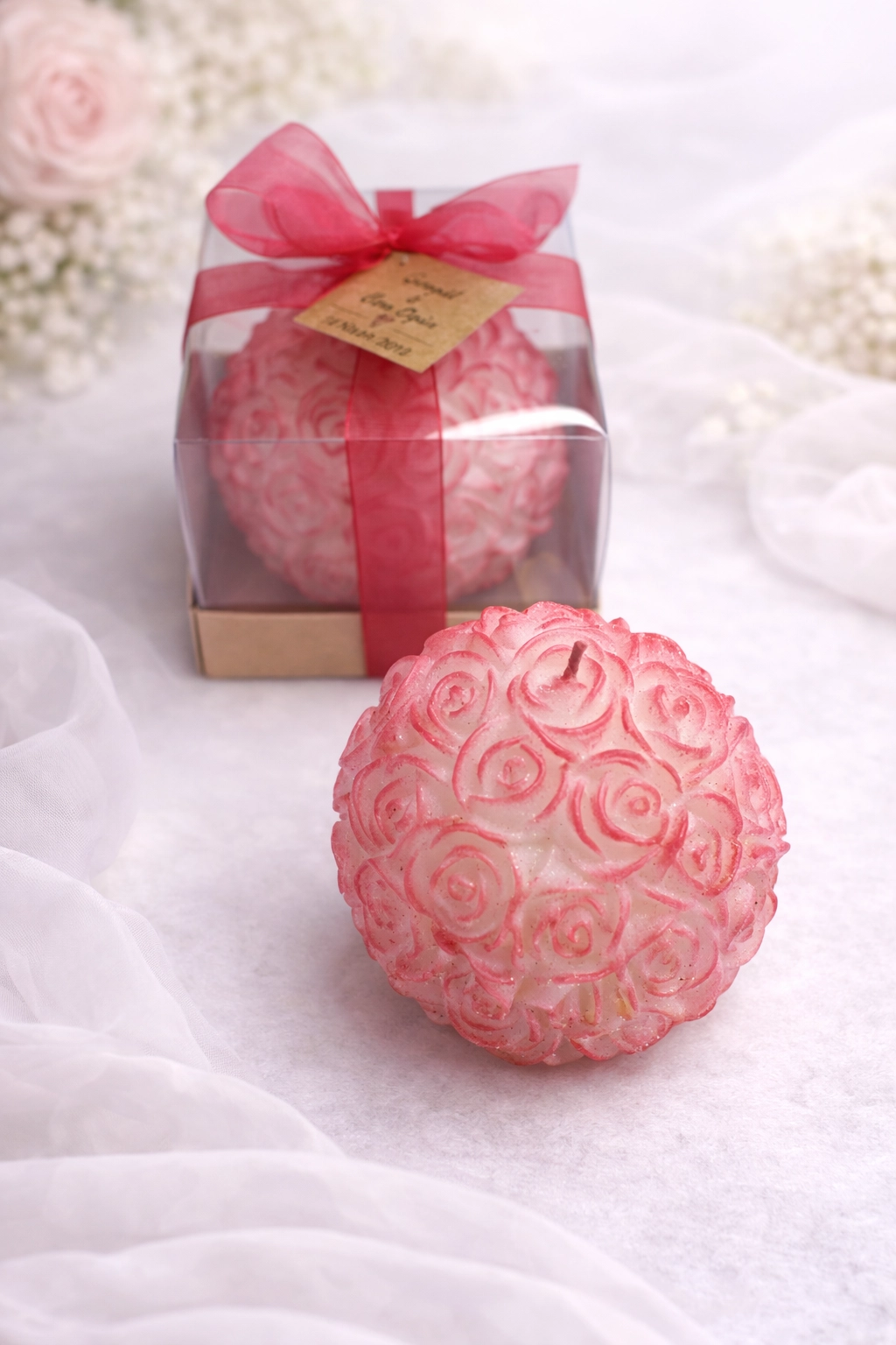 BÜYÜK TOP GÜL YALDIZ BOYALI