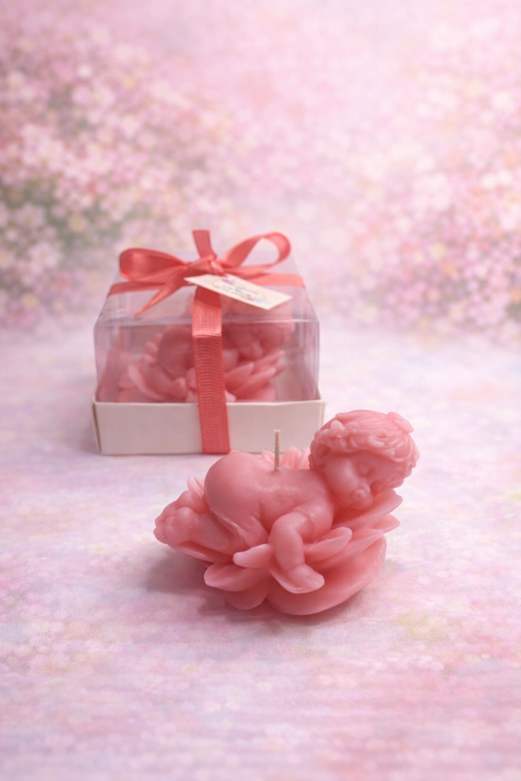 Nilüfer Bebek Dekoratif Mum 