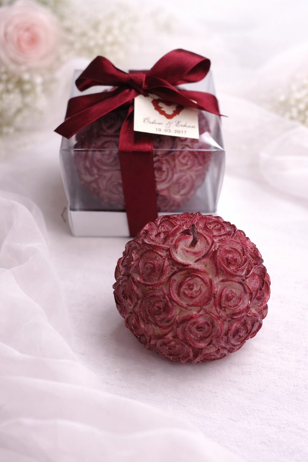 BÜYÜK TOP GÜL YALDIZ BOYALI