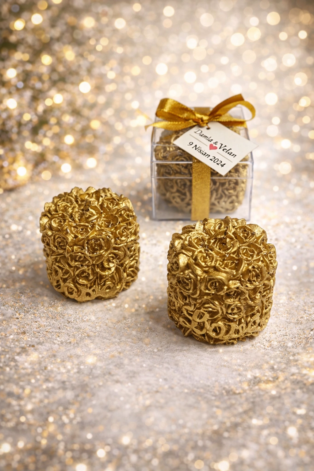 MİKA KUTU RULO GÜL YALDIZ