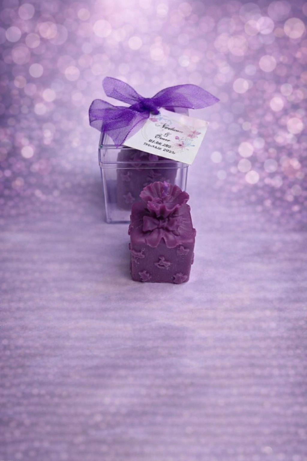 Mika Kutu Şeker Mum