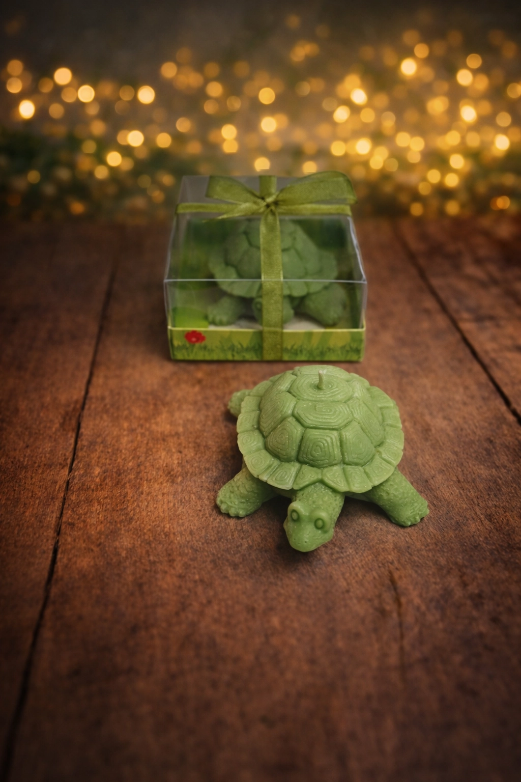 Kaplumbağa Figürlü Dekoratif Mum