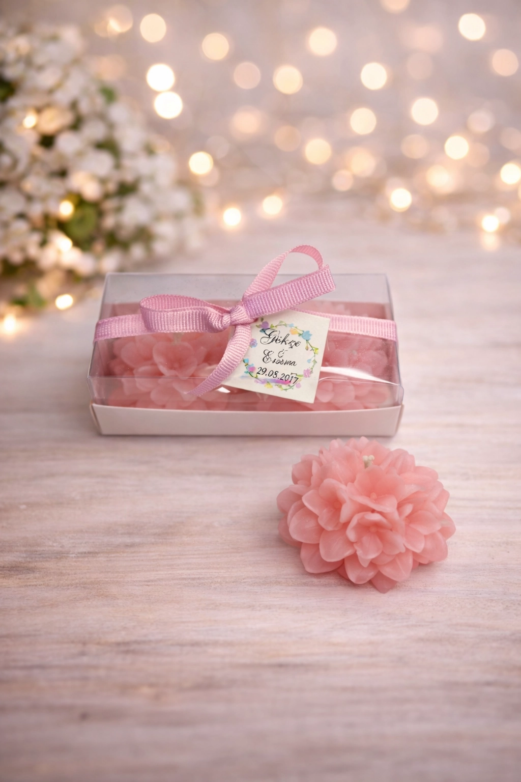 Ortanca Mum Model 1 İkili Set 