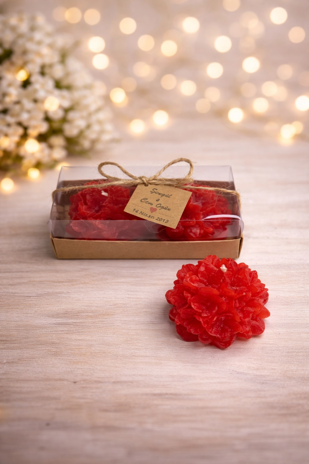 Ortanca Mum Model 1 İkili Set 