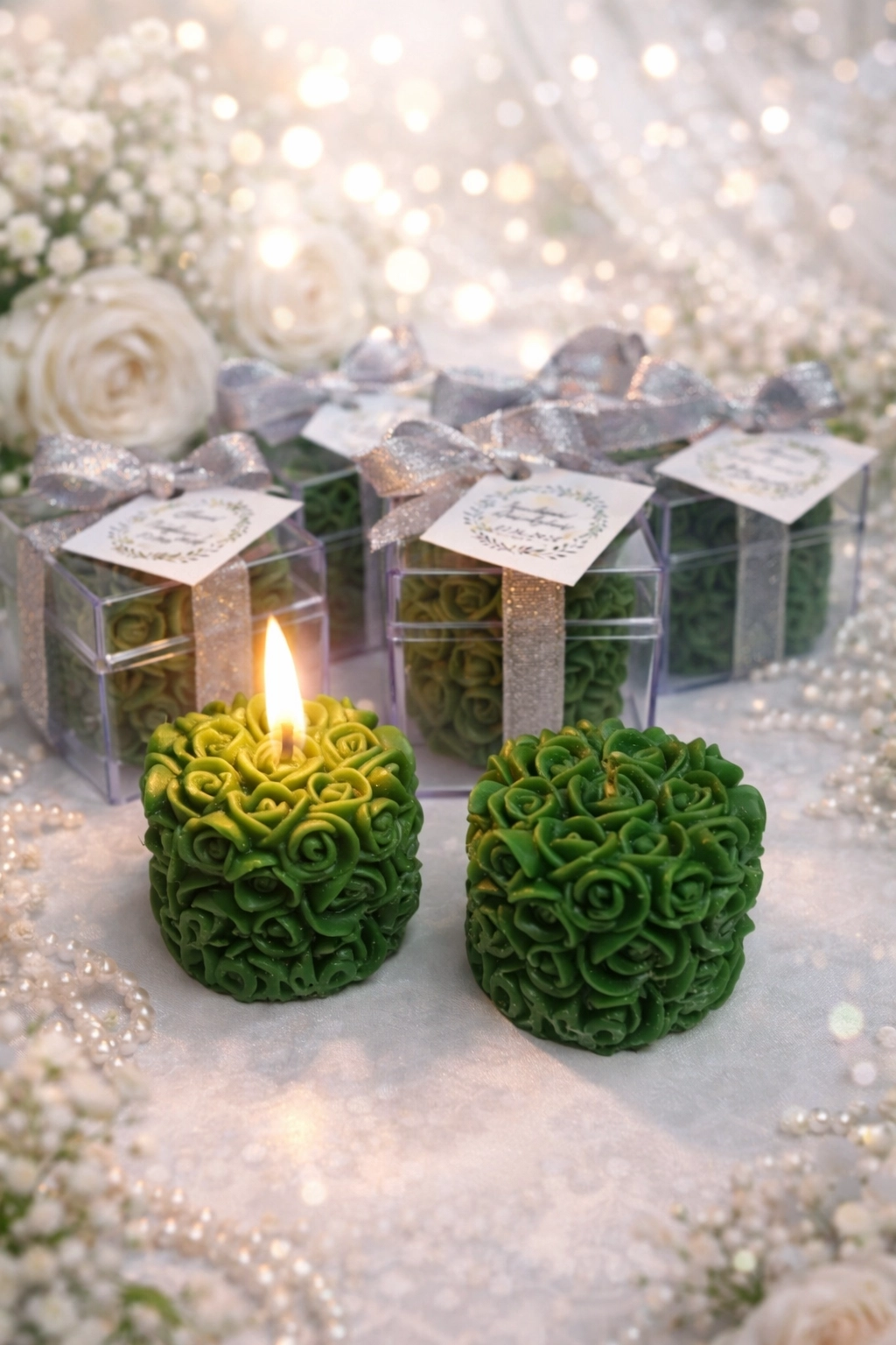 MİKA KUTU RULO GÜL