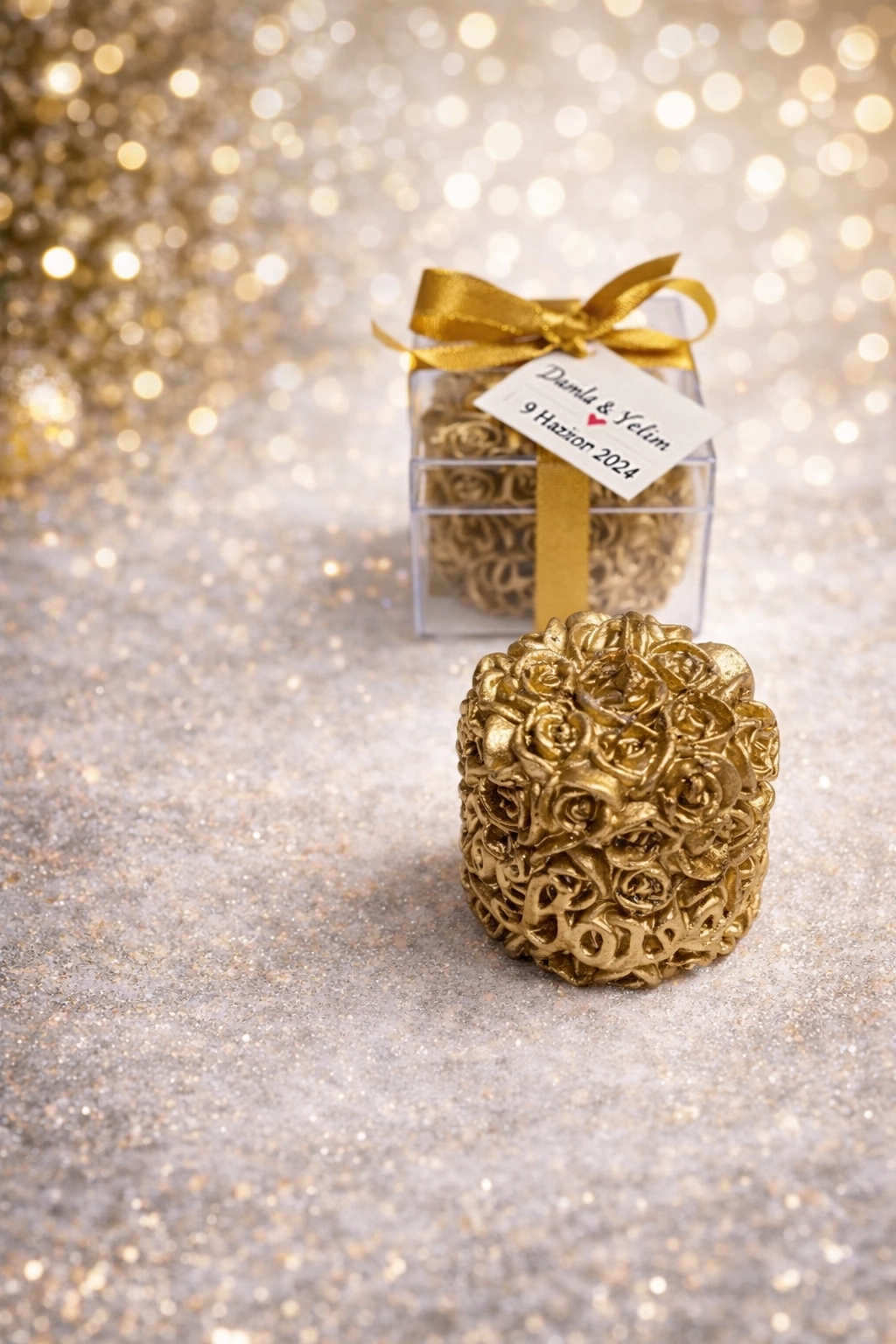 MİKA KUTU RULO GÜL YALDIZ