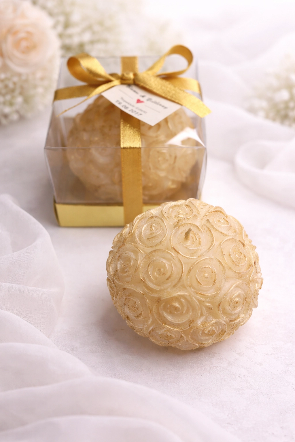 BÜYÜK TOP GÜL YALDIZ BOYALI