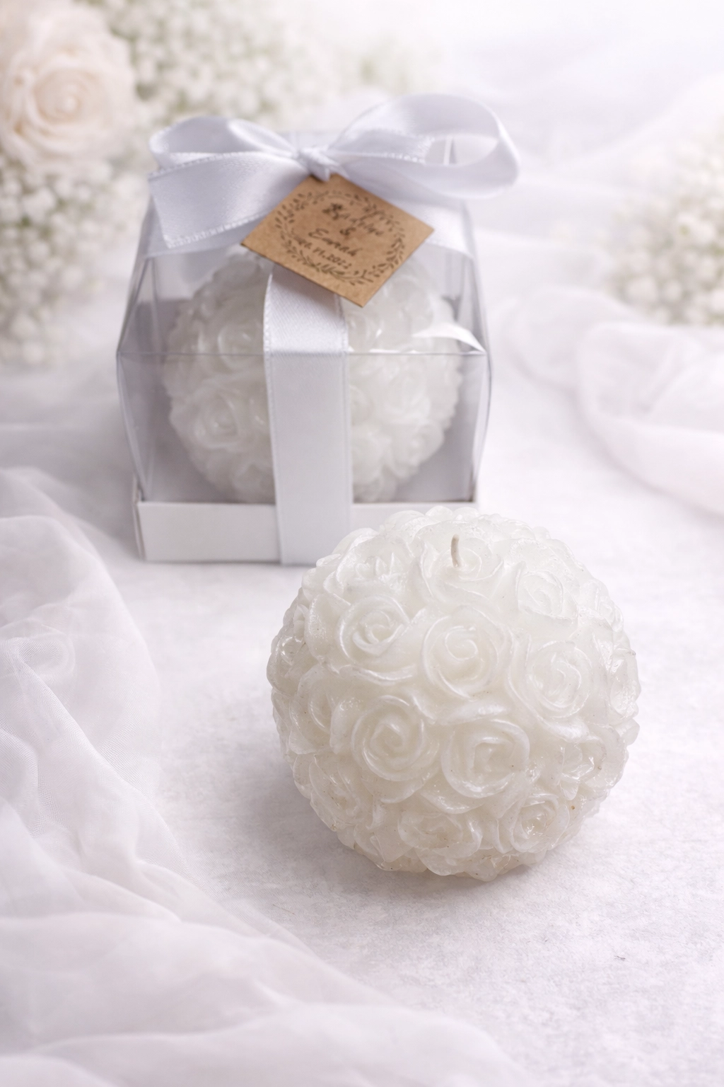 BÜYÜK TOP GÜL YALDIZ BOYALI