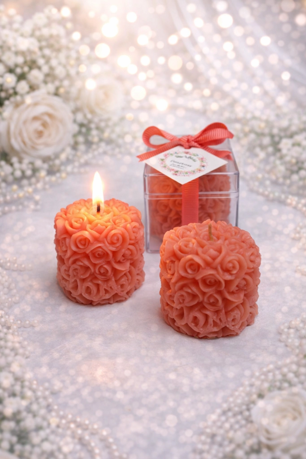 MİKA KUTU RULO GÜL