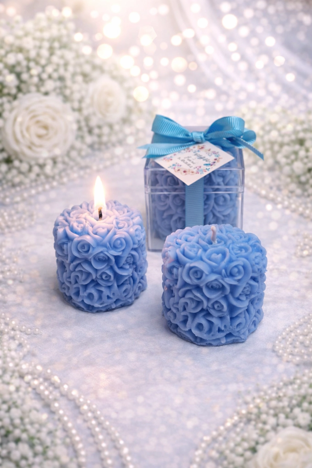 MİKA KUTU RULO GÜL