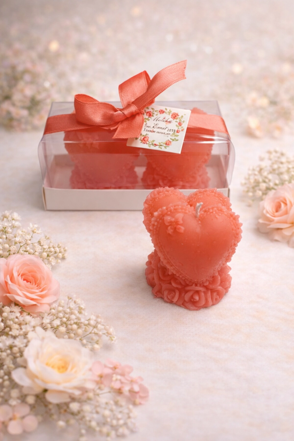 Kalpli Mum İkili Set 