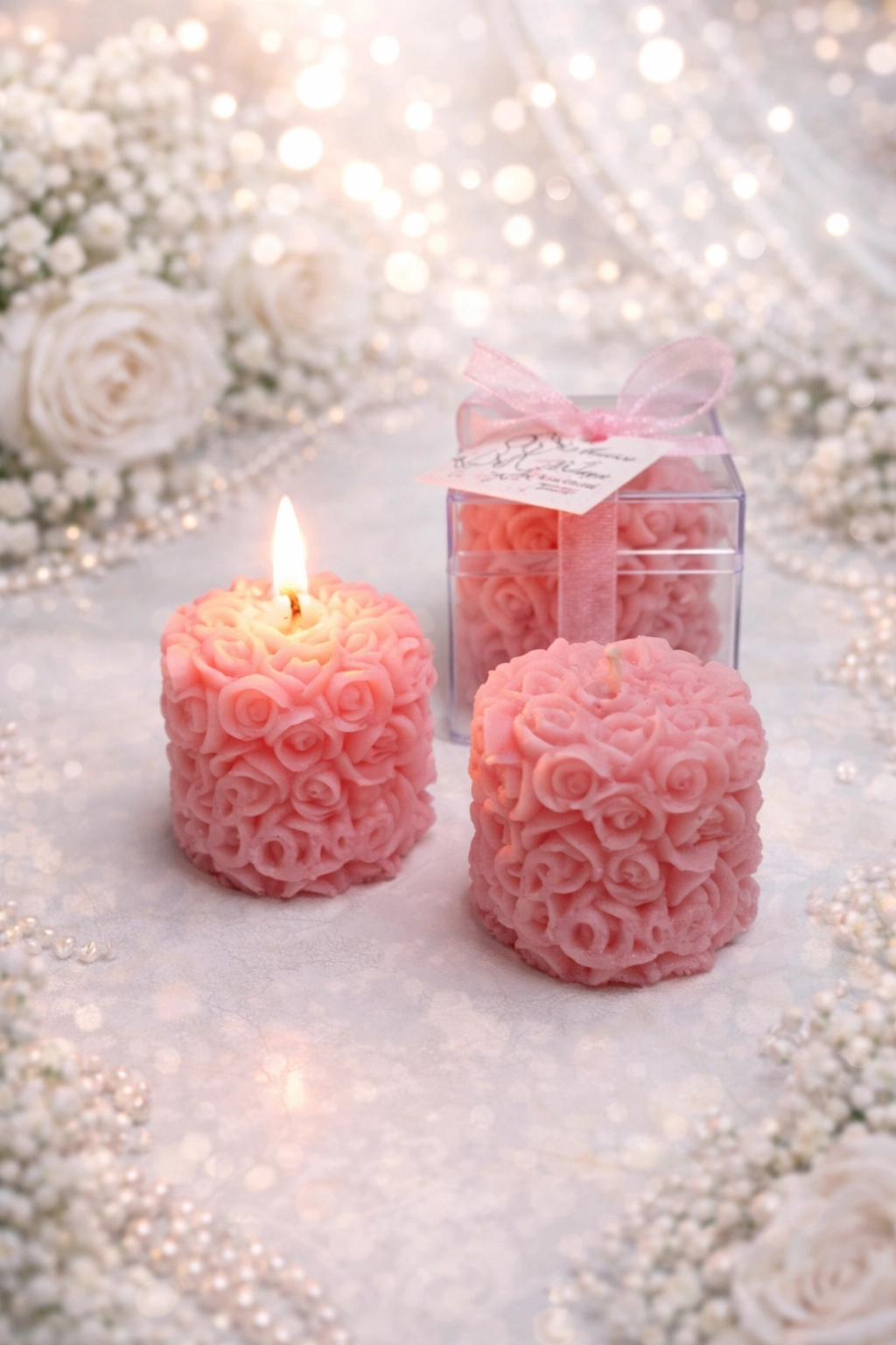 MİKA KUTU RULO GÜL