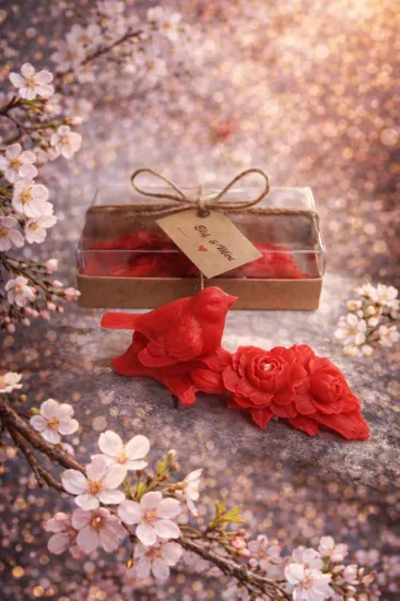 Bahar Dalı Mum | Nikah ve Nişan Hediyeliği